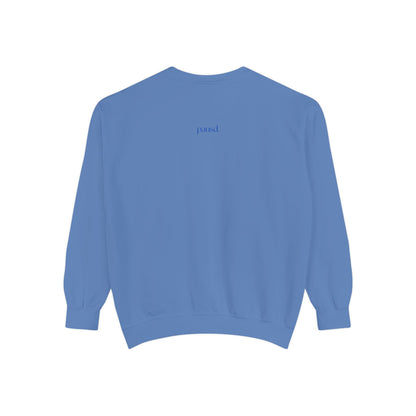 Wellness club in blue | Unisex Garment-Dyed Sweatshirt