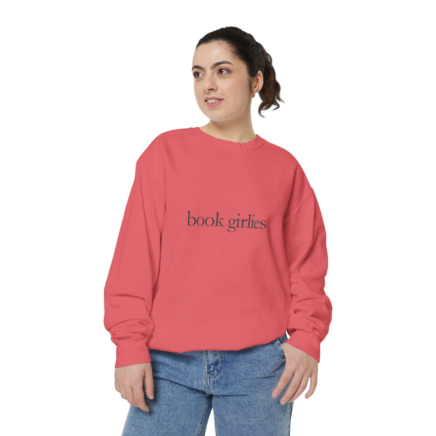 Book Girlie Unisex Sweatshirt, Cozy Literary Apparel, Perfect for Book Lovers, Gifts for Readers, Ideal for Cozy Nights
