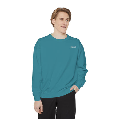saturday reading club | Unisex Garment-Dyed Sweatshirt
