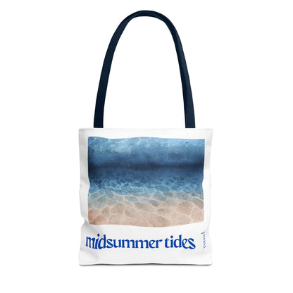 Midsummer Tides Tote Bag - Perfect for Nature Lovers, Eco-Friendly Shopping, Beach Days, or Gift Giving