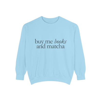 Garment-Dyed Sweatshirt, Cozy Unisex Sweatshirt for Book Lovers, Perfect for Gifting, Casual Wear, Relaxing Nights, Literary Gift