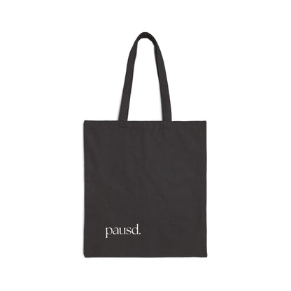 Coffee Aficionado | For coffee lovers on a reading date | Cotton Canvas Tote Bag