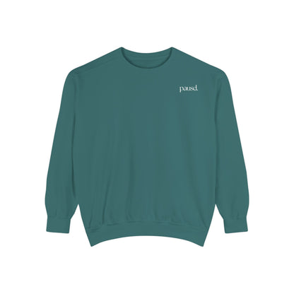 saturday reading club | Unisex Garment-Dyed Sweatshirt
