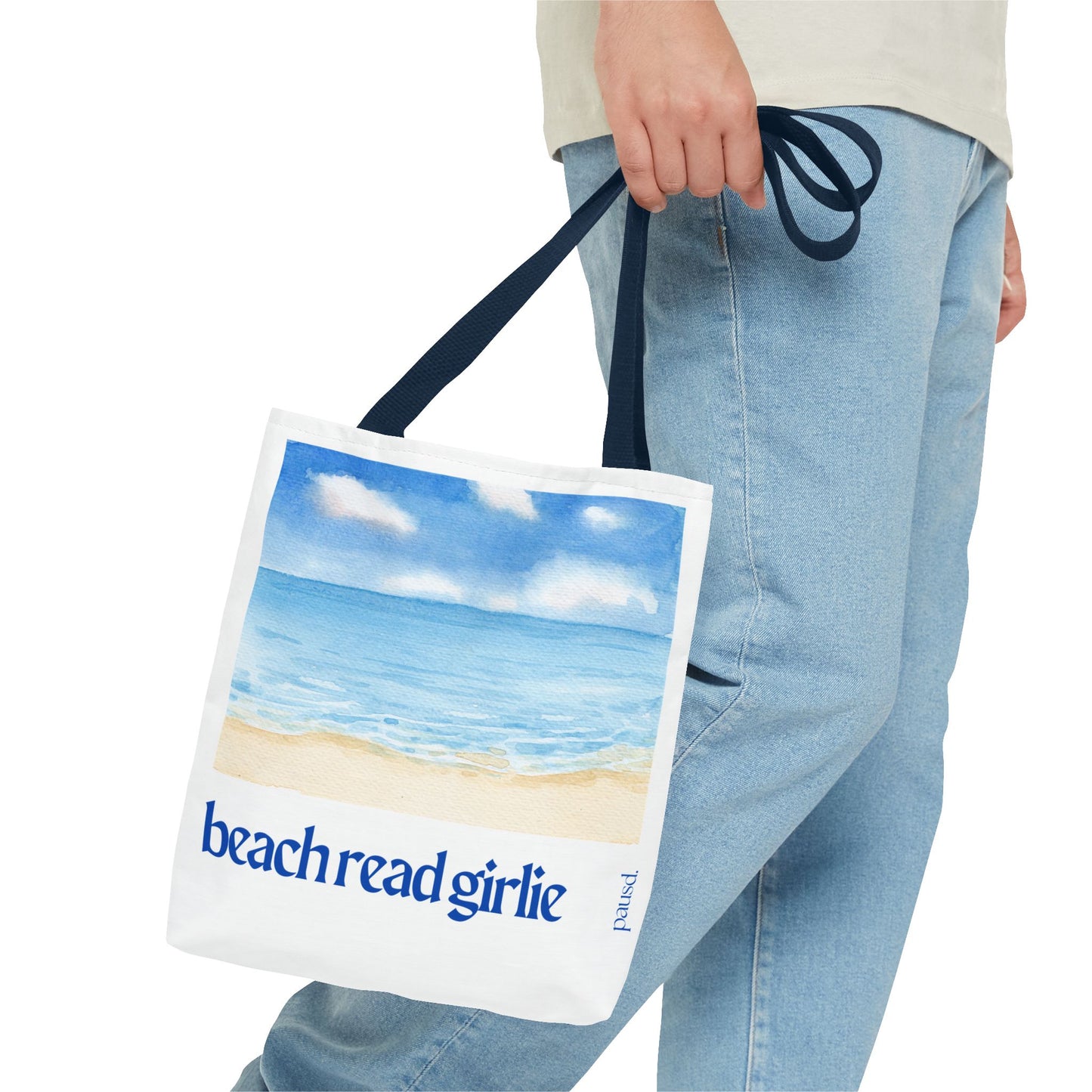Beach Read Girl - Perfect for Nature Lovers, Eco-Friendly Shopping, Beach Days, or Gift Giving