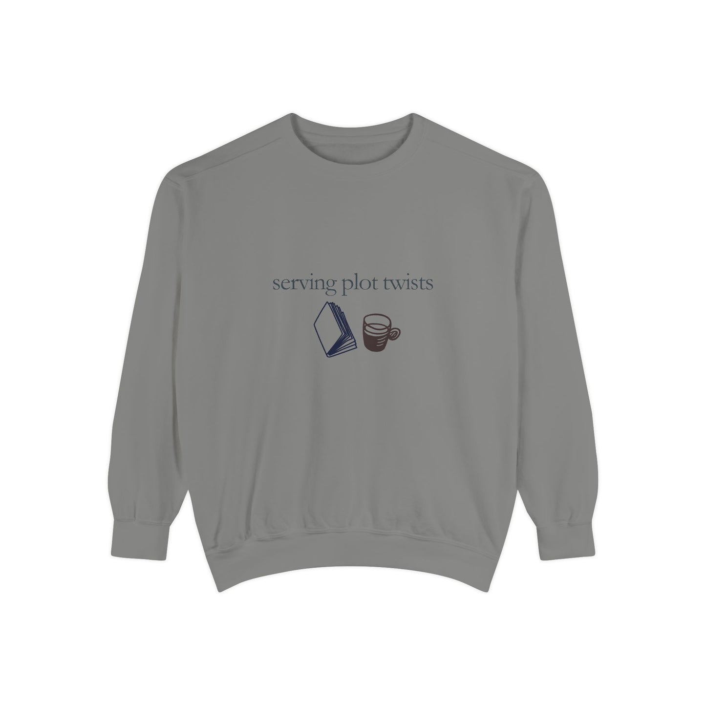 Cozy Garment-Dyed Sweatshirt - Perfect for Writers, Book Lovers, and Relaxed Gatherings | Ideal Gift for Holidays, Birthdays, Cozy [...]