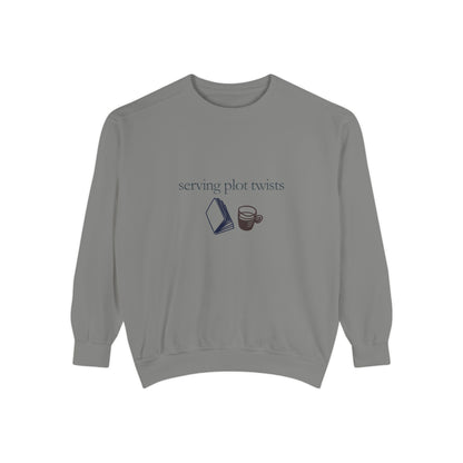 Cozy Garment-Dyed Sweatshirt - Perfect for Writers, Book Lovers, and Relaxed Gatherings | Ideal Gift for Holidays, Birthdays, Cozy [...]