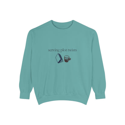 Cozy Garment-Dyed Sweatshirt - Perfect for Writers, Book Lovers, and Relaxed Gatherings | Ideal Gift for Holidays, Birthdays, Cozy [...]