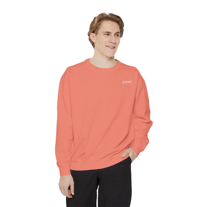 saturday reading club | Unisex Garment-Dyed Sweatshirt