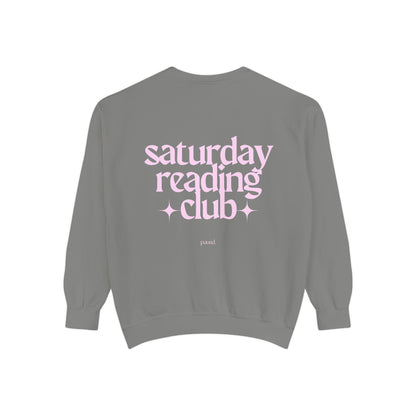 saturday reading club | Unisex Garment-Dyed Sweatshirt