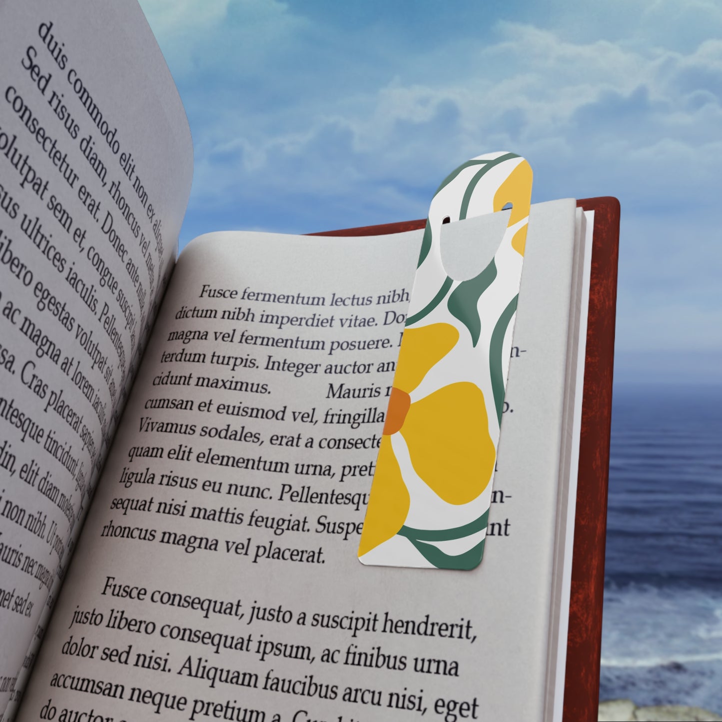 Floral Metal Bookmark - Unique Gift, Reader's Accessory, Book Lovers Gift, Literary Decor, Springtime Reading