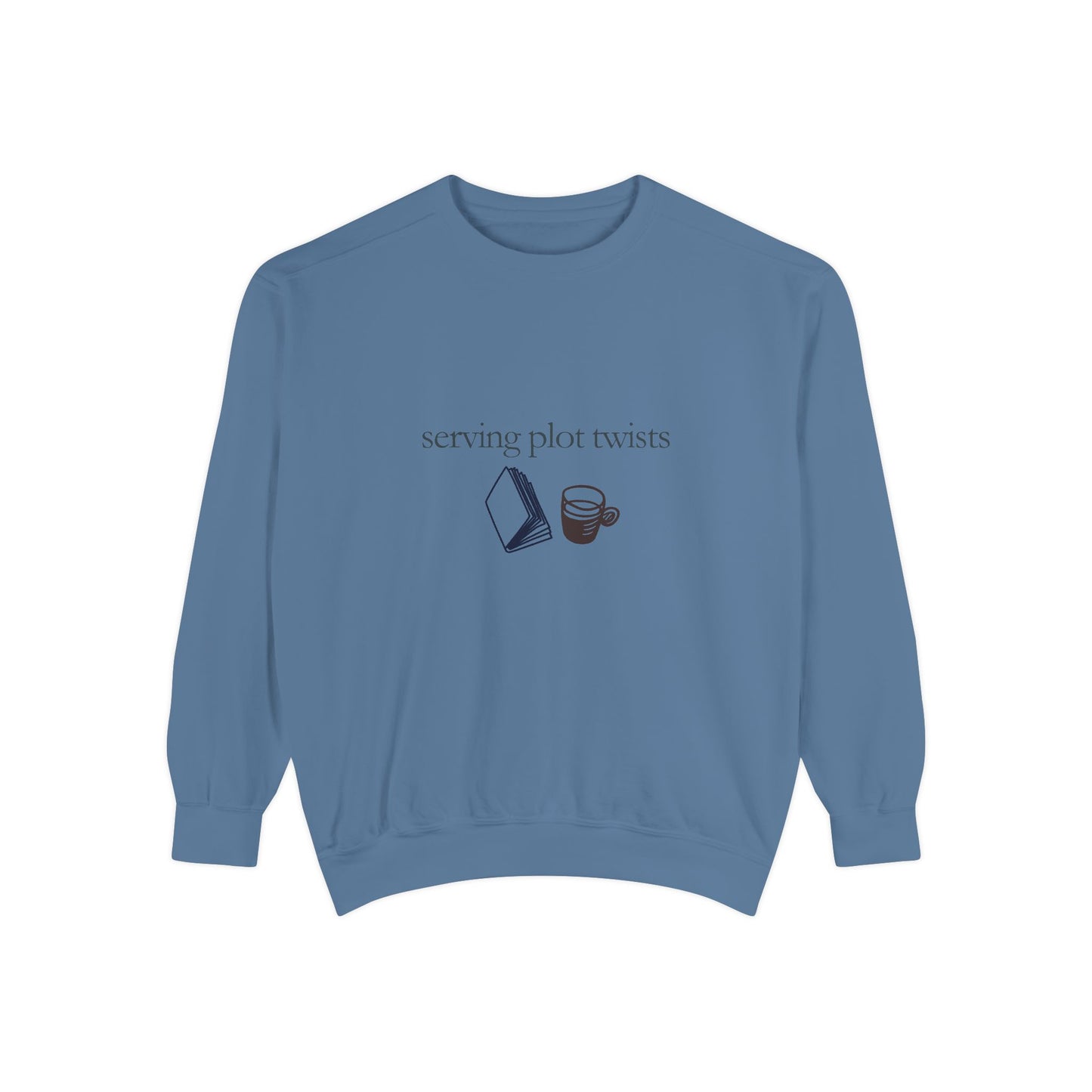 Cozy Garment-Dyed Sweatshirt - Perfect for Writers, Book Lovers, and Relaxed Gatherings | Ideal Gift for Holidays, Birthdays, Cozy [...]