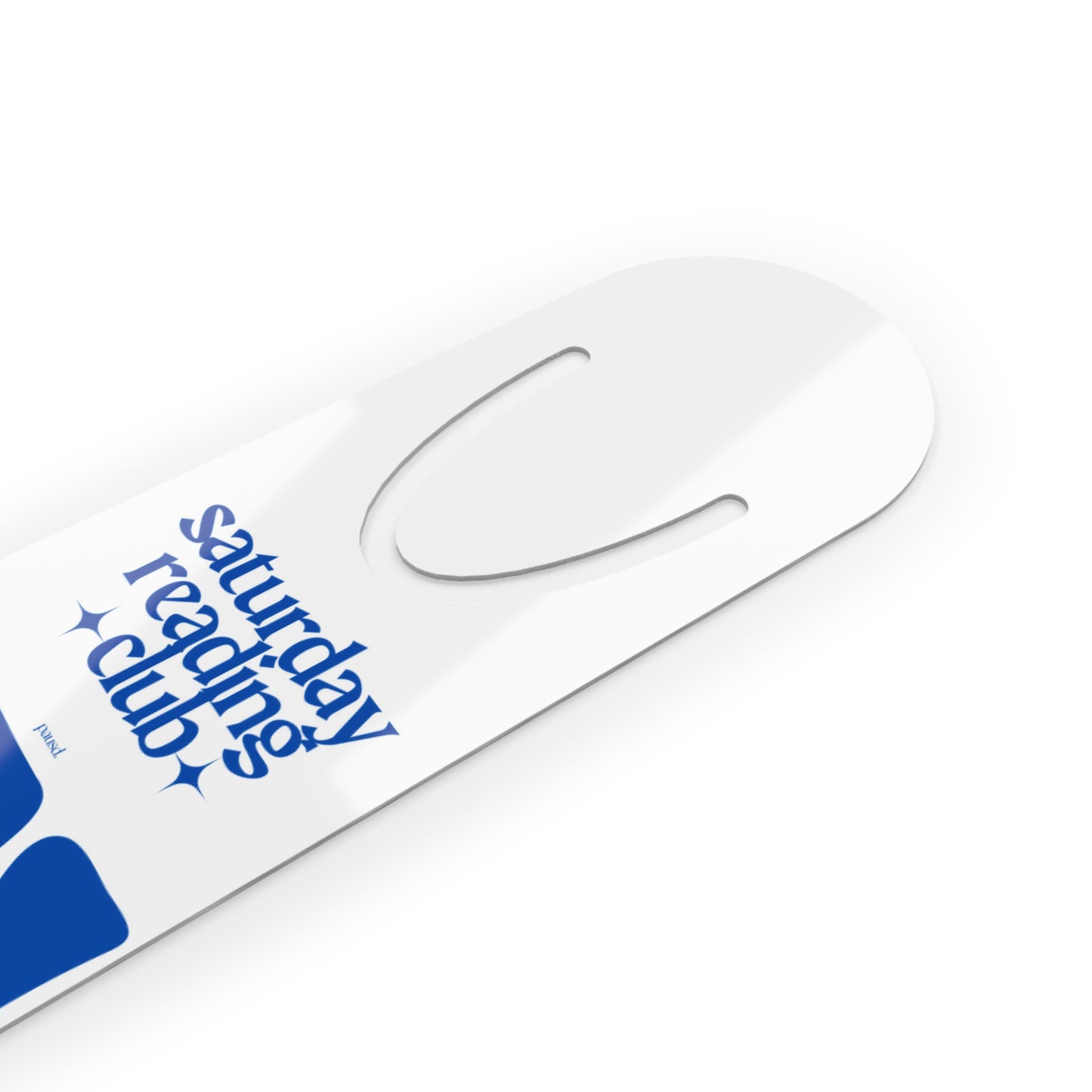 Stylish Bookmark for Book Lovers, Saturday Reading Club Gift, Unique Book Marker, Reading Accessories, Perfect for Literary Gifts