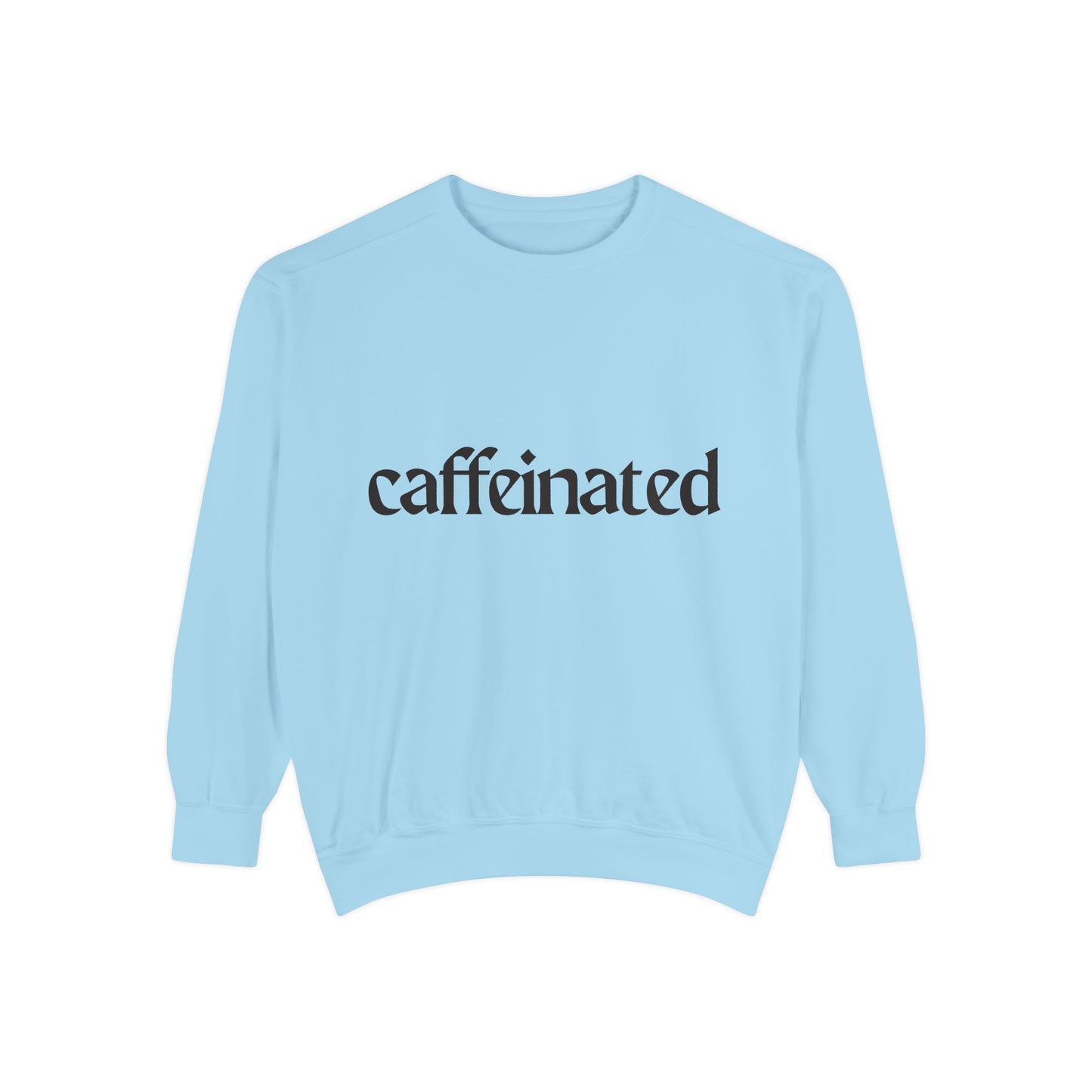 Caffeinated Unisex Garment-Dyed Sweatshirt | Cozy Coffee Lover Apparel, Perfect for Casual Outings, Gift for Coffee Enthusiasts, [...]