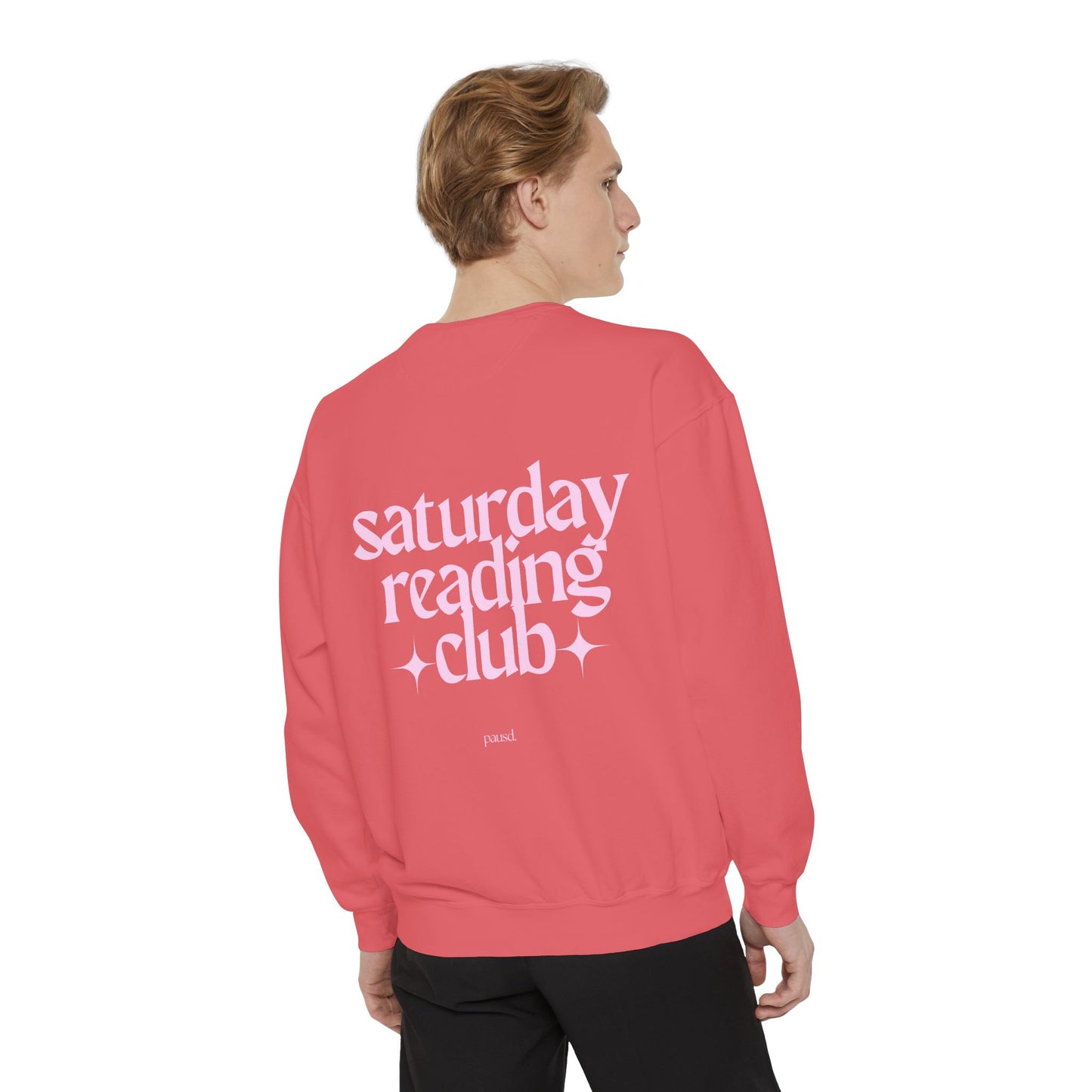 saturday reading club | Unisex Garment-Dyed Sweatshirt