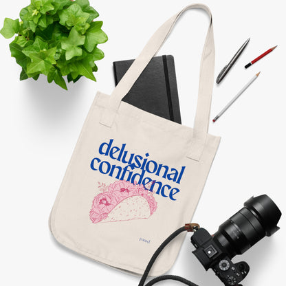 Delusional Confidence Tote Bag  | Eco-Friendly Shopping, Everyday Use, Gift for Nature Lovers, [...]
