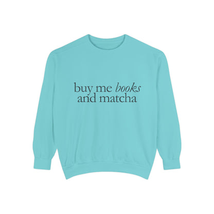 Garment-Dyed Sweatshirt, Cozy Unisex Sweatshirt for Book Lovers, Perfect for Gifting, Casual Wear, Relaxing Nights, Literary Gift