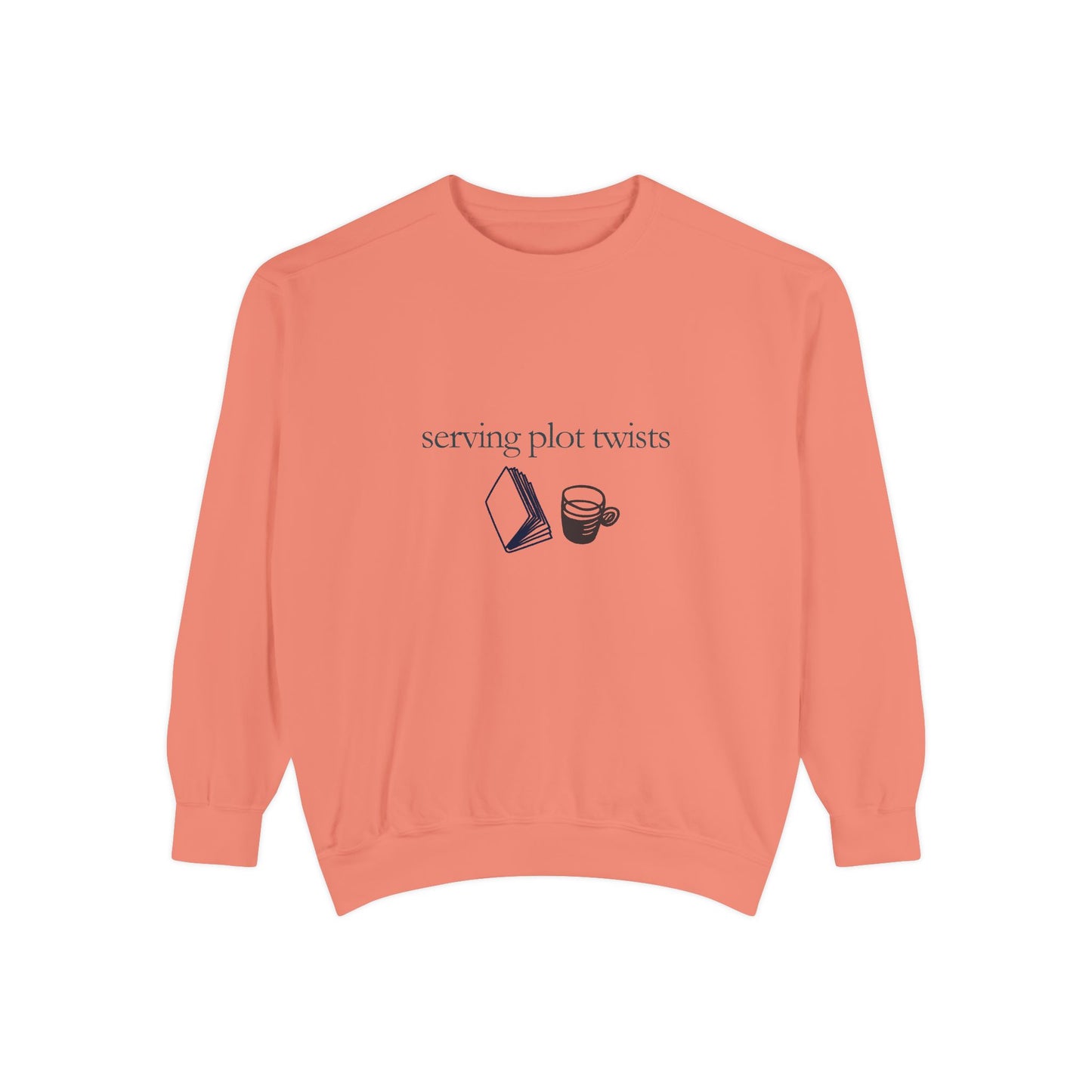 Cozy Garment-Dyed Sweatshirt - Perfect for Writers, Book Lovers, and Relaxed Gatherings | Ideal Gift for Holidays, Birthdays, Cozy [...]