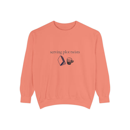 Cozy Garment-Dyed Sweatshirt - Perfect for Writers, Book Lovers, and Relaxed Gatherings | Ideal Gift for Holidays, Birthdays, Cozy [...]