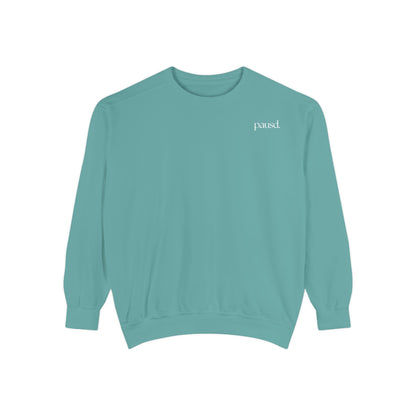 saturday reading club | Unisex Garment-Dyed Sweatshirt