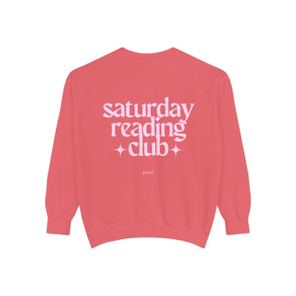 saturday reading club | Unisex Garment-Dyed Sweatshirt