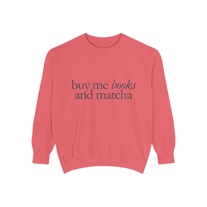 Garment-Dyed Sweatshirt, Cozy Unisex Sweatshirt for Book Lovers, Perfect for Gifting, Casual Wear, Relaxing Nights, Literary Gift