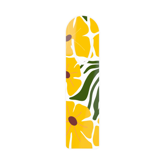 Yellow Sun | Floral Bookmark, Metal Bookmarks, Gift for Readers, Vintage Bookmark, Flower Bookmarks, Cute Book Accessories