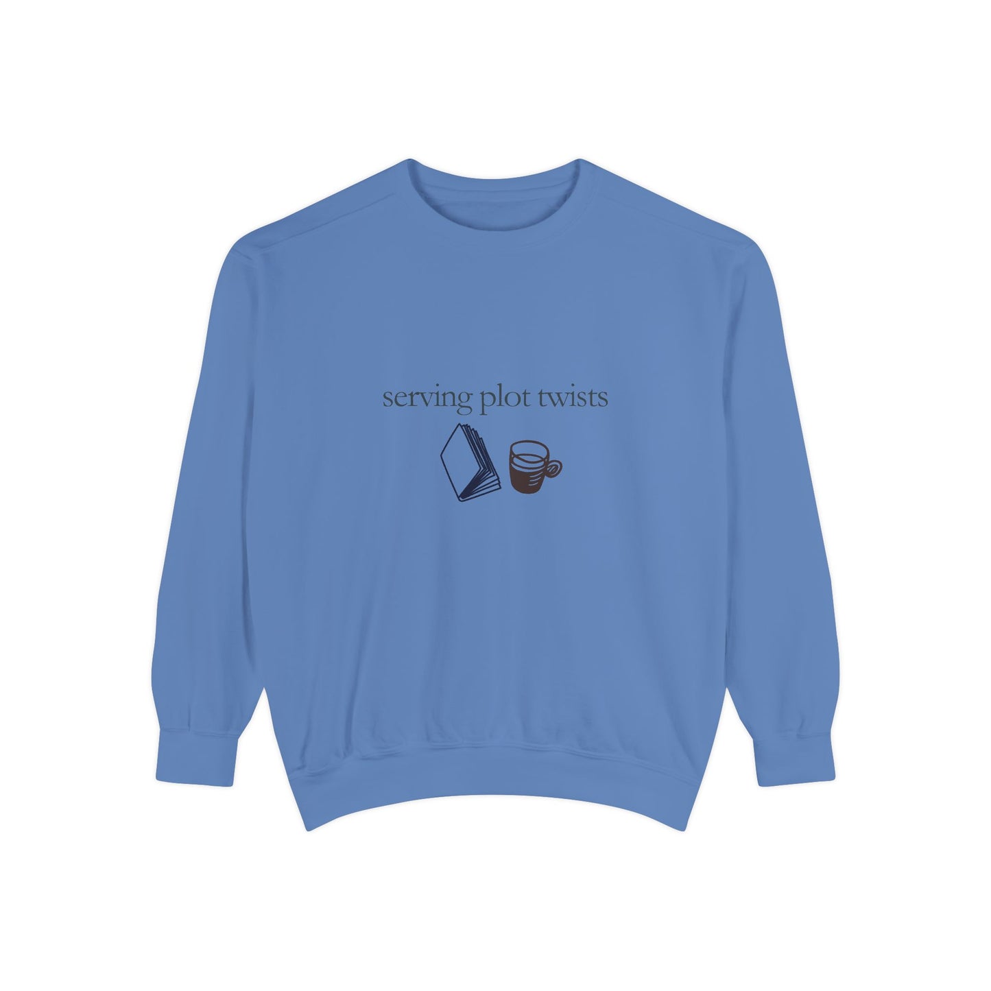 Cozy Garment-Dyed Sweatshirt - Perfect for Writers, Book Lovers, and Relaxed Gatherings | Ideal Gift for Holidays, Birthdays, Cozy [...]