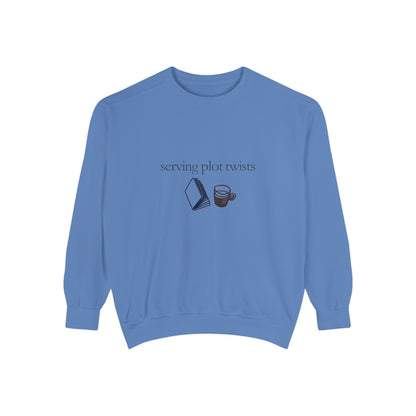 Cozy Garment-Dyed Sweatshirt - Perfect for Writers, Book Lovers, and Relaxed Gatherings | Ideal Gift for Holidays, Birthdays, Cozy [...]