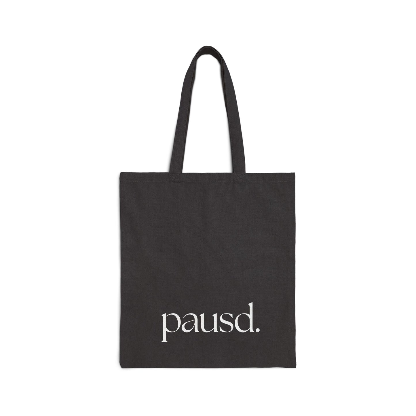 Chic Cotton Canvas Tote Bag | Eco-Friendly, Book Lover's Gift, Reading Bag, Stylish Shopping Tote, Minimalist Design