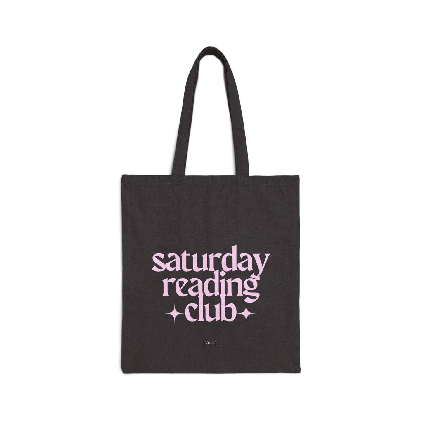 Saturday Reading Club Tote Bag, Cute Tote for Book Lovers, Canvas Shopping Bag, Gift for Readers, Eco-Friendly Tote
