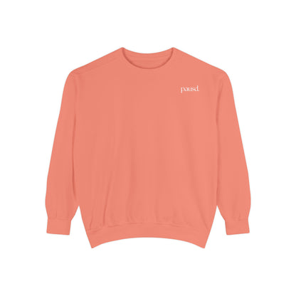 saturday reading club | Unisex Garment-Dyed Sweatshirt