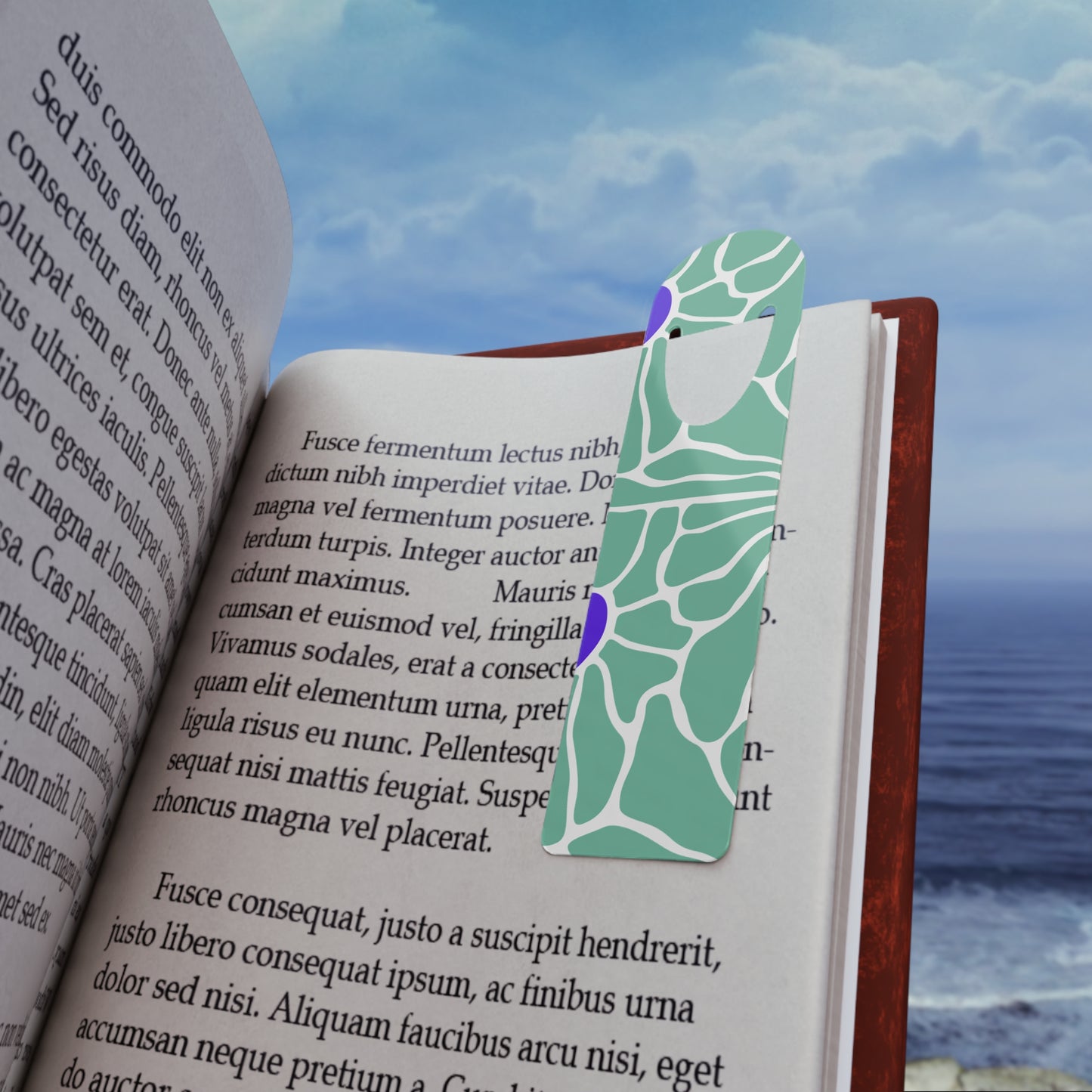 Sleek Modern Bookmark Mattise inspired - Metal Book Marker, Unique Gift for Readers, Book Lover’s Essential, Personalized Reading Accessory, Great for [...]