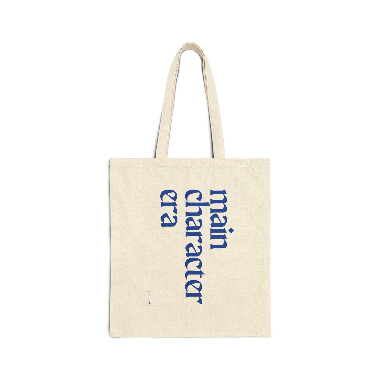 Main Character Era - Soft Hustle Tote Bag, Eco-Friendly Tote, Reusable Grocery Bag, Motivational Canvas Bag, Gift for Her, Everyday Carryall