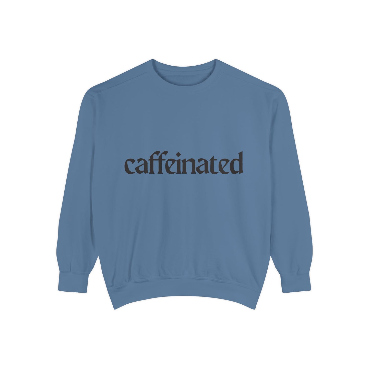 Caffeinated Unisex Garment-Dyed Sweatshirt | Cozy Coffee Lover Apparel, Perfect for Casual Outings, Gift for Coffee Enthusiasts, [...]
