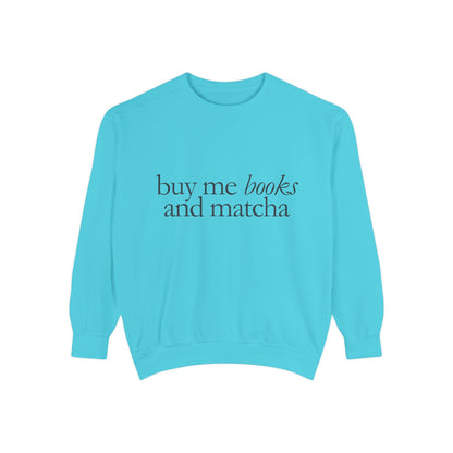 Garment-Dyed Sweatshirt, Cozy Unisex Sweatshirt for Book Lovers, Perfect for Gifting, Casual Wear, Relaxing Nights, Literary Gift