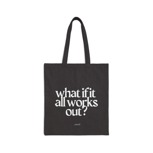 Cotton Canvas Tote Bag