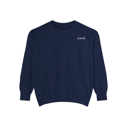 saturday reading club | Unisex Garment-Dyed Sweatshirt