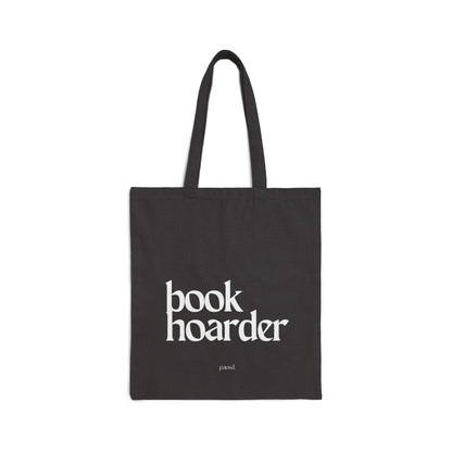 Book Hoarder Tote Bag, Stylish Cotton Canvas Bag, Perfect for Book Lovers, Reading Gifts, Eco-Friendly Shopping Bag